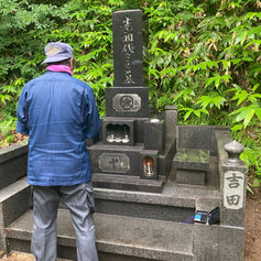 お墓参り