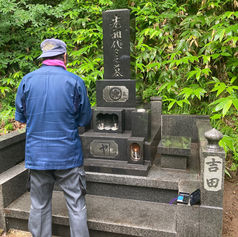 お墓参り