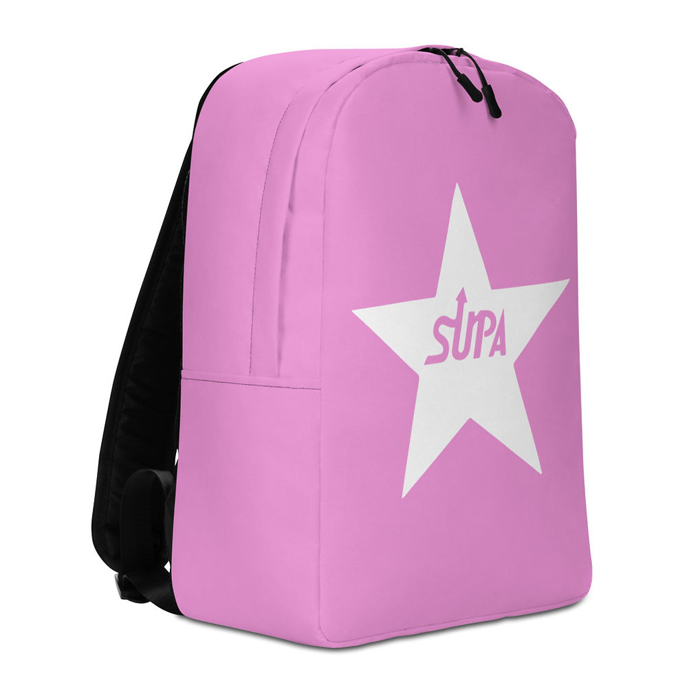 Thumbnail: Pink SUPA Star Minimalist Backpack