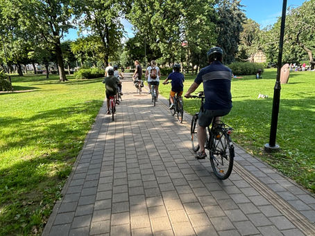 Is Riga a safe city for cycling a bike?