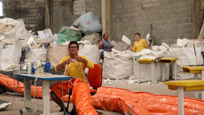 Oficina Dipro: Finalização da barreira e produção de flutuadores