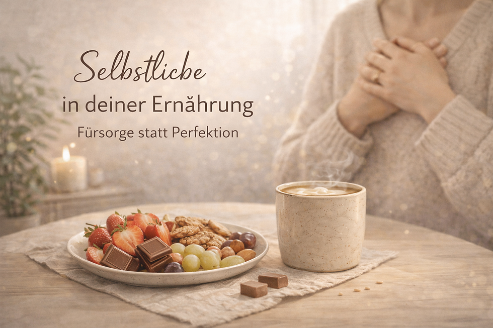 Selbstliebe in deiner Ernährung – warum es nicht um Perfektion geht, sondern um Fürsorge