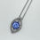 Thumbnail: 18ct white gold tanzanite and diamond pendant