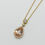 Thumbnail: 18ct rose gold morganite and diamond pendant