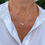 Thumbnail: Silver stars necklace