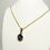 Thumbnail: 9ct yellow gold tanzanite pendant