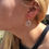 Thumbnail: Silver drop earrings