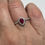 Thumbnail: 18ct ruby and diamond ring
