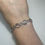 Thumbnail: Silver multi-gemstone bracelet