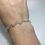 Thumbnail: Silver heart bracelet