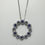 Thumbnail: 18ct sapphire/diamond pendant