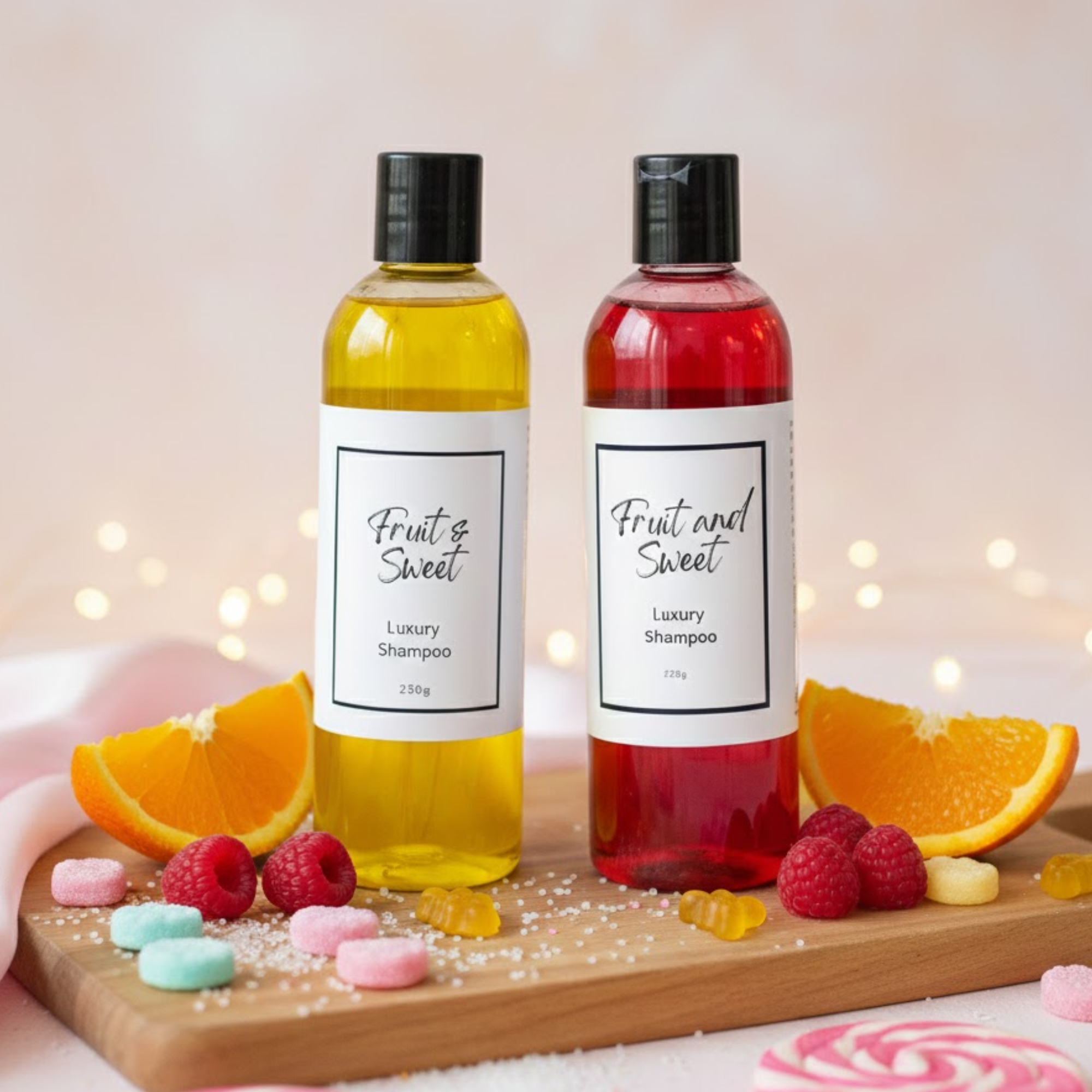 Luxury Shampoo Fruit and Sweet Scents