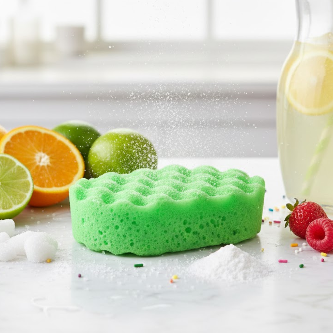Lemon & Lime Fizz Soap Sponge