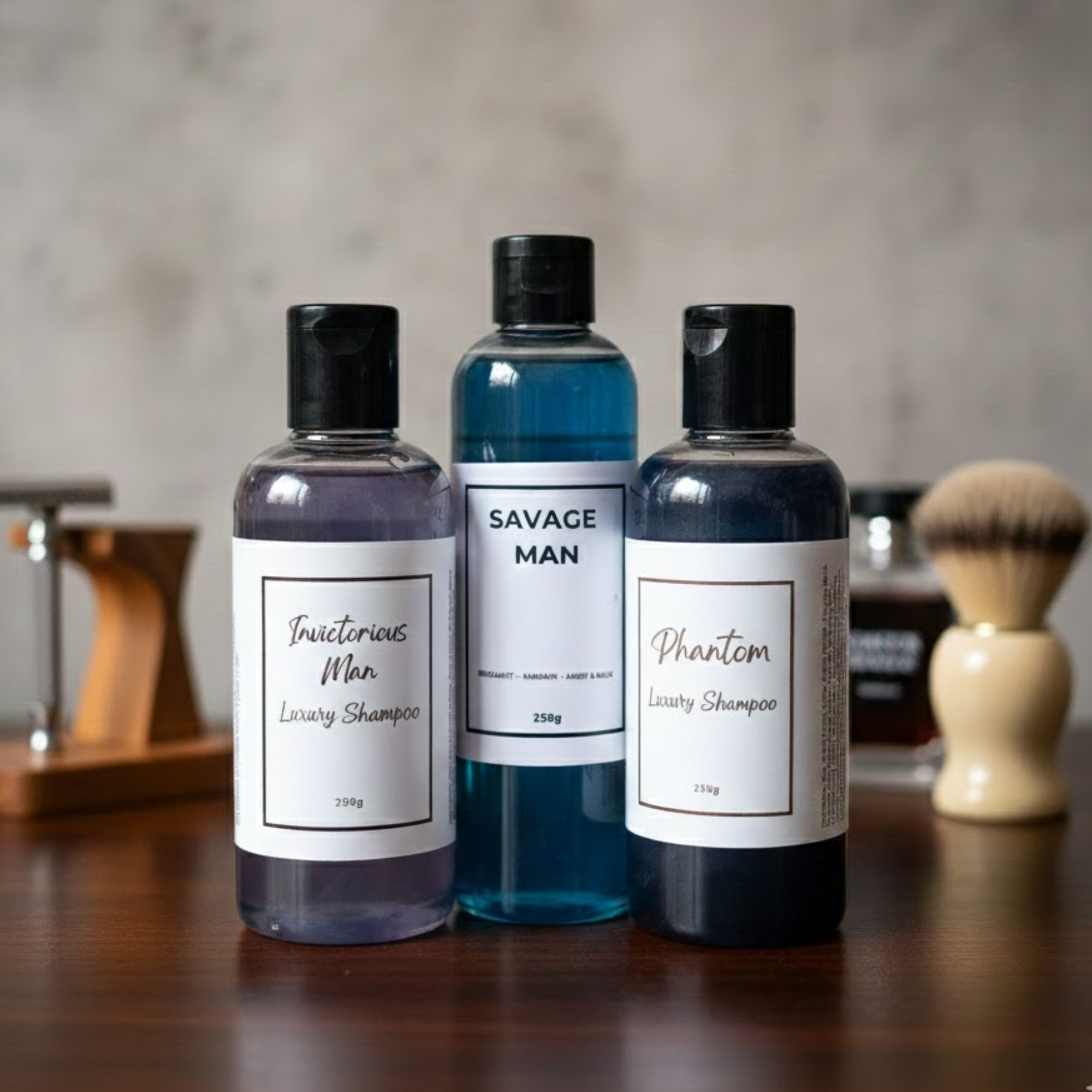 Luxury Shampoo Aftershave Scents