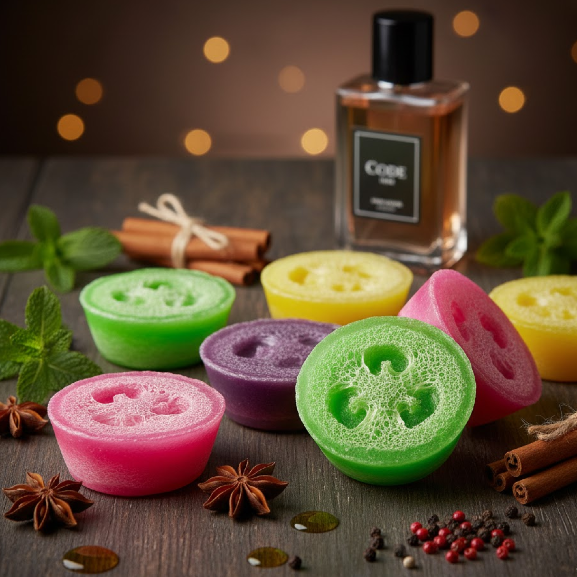 Aftershave Soap Filled Loofah