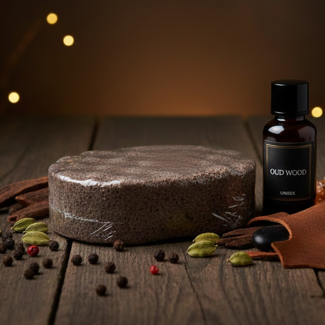 Oud Wood Soap Sponge
