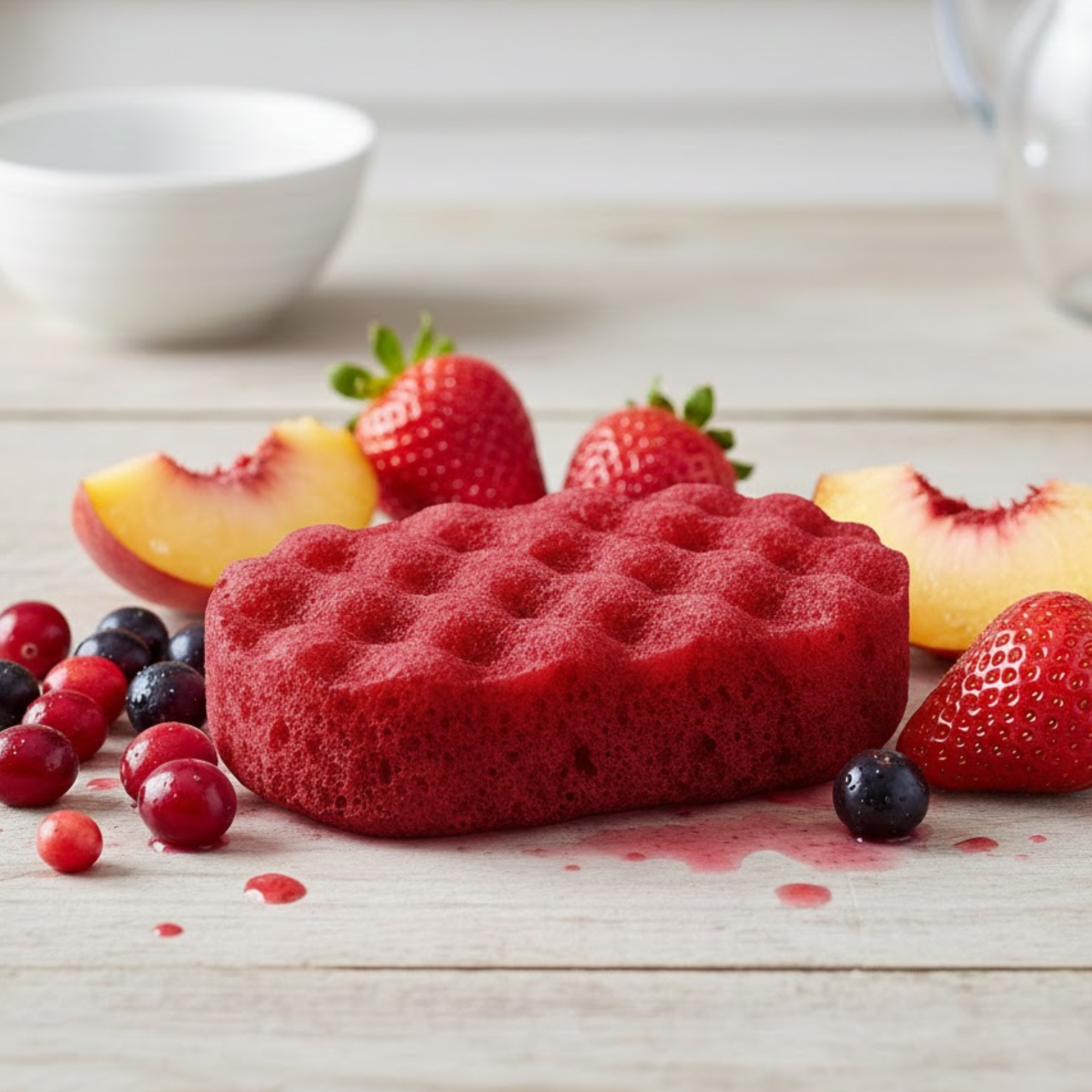 Cranberry Crush Soap Sponge