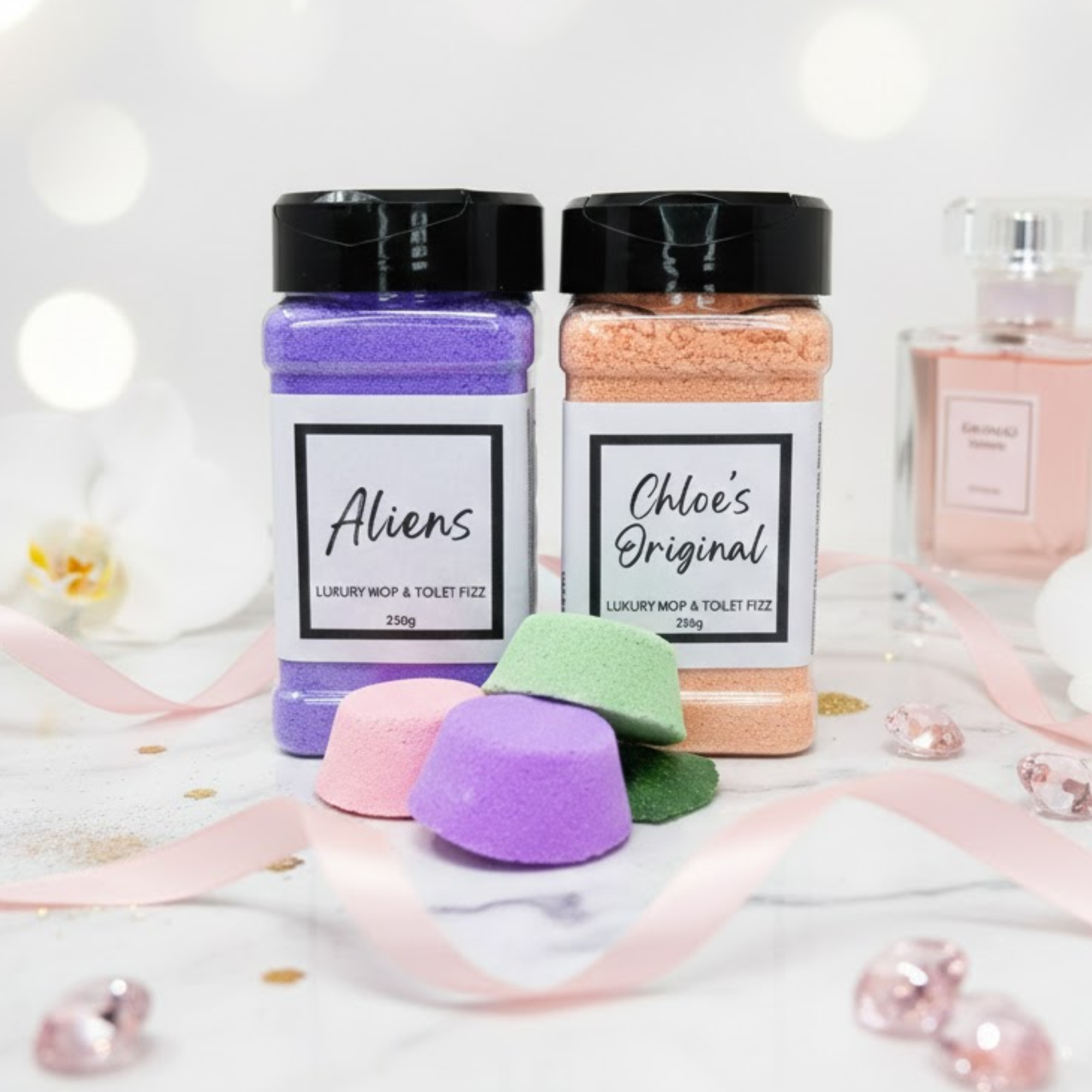 Perfume Mop and Toilet Fizz