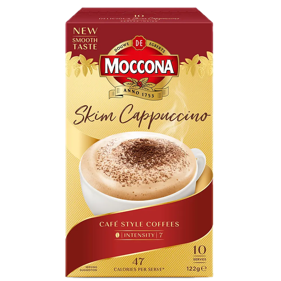 Moccona Skim Cappuccino Sachet Coffee