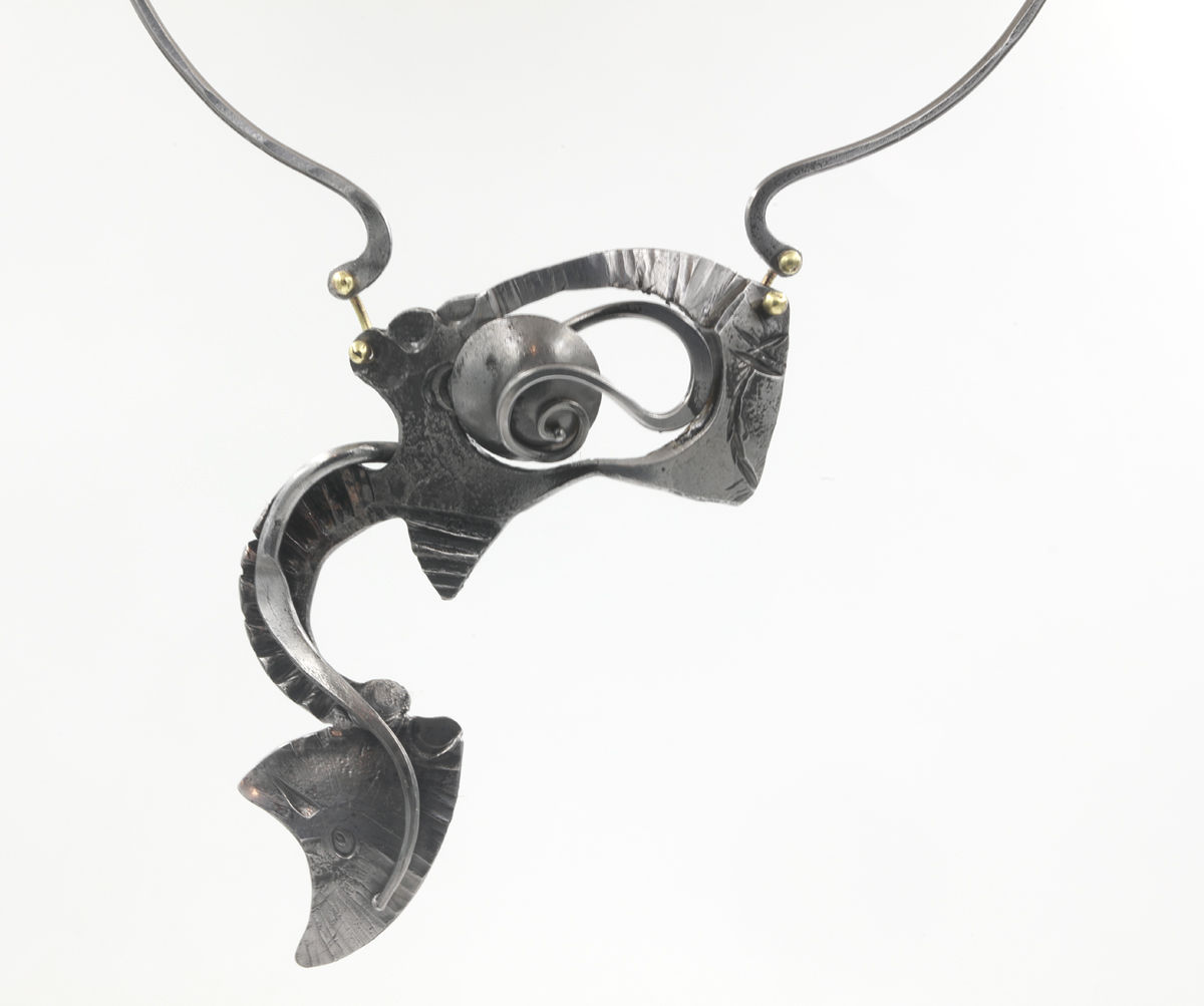 Iron Statement Necklace