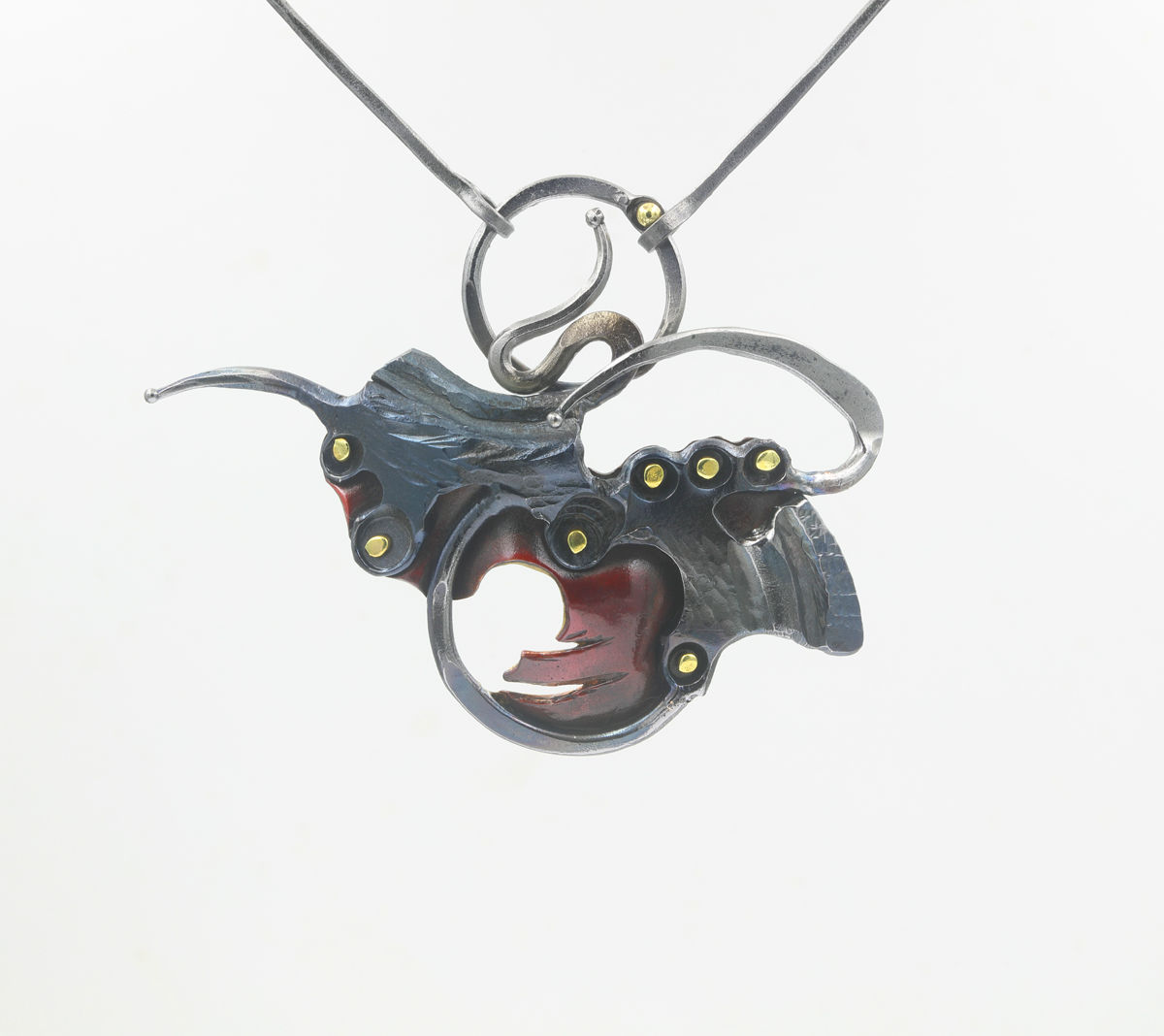 Iron Statement Necklace