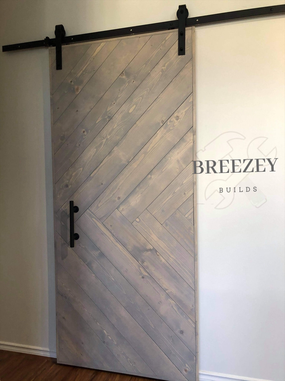 Herringbone Barn Door