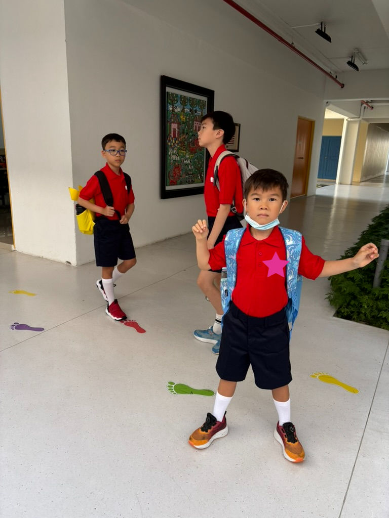 First day of school in Malaysia!