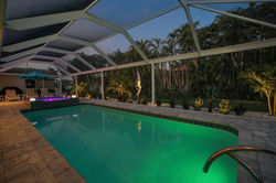 Pool in green