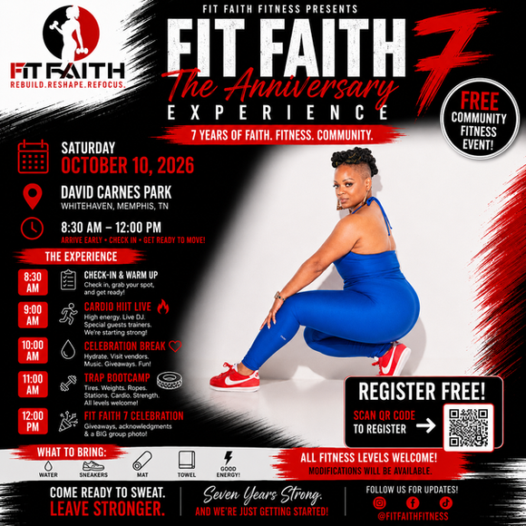 You're Invited: Fit Faith 7th Anniversary & Vendor Showcase