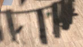 The haning sculpture is now at Bergsjön Kulturhuset