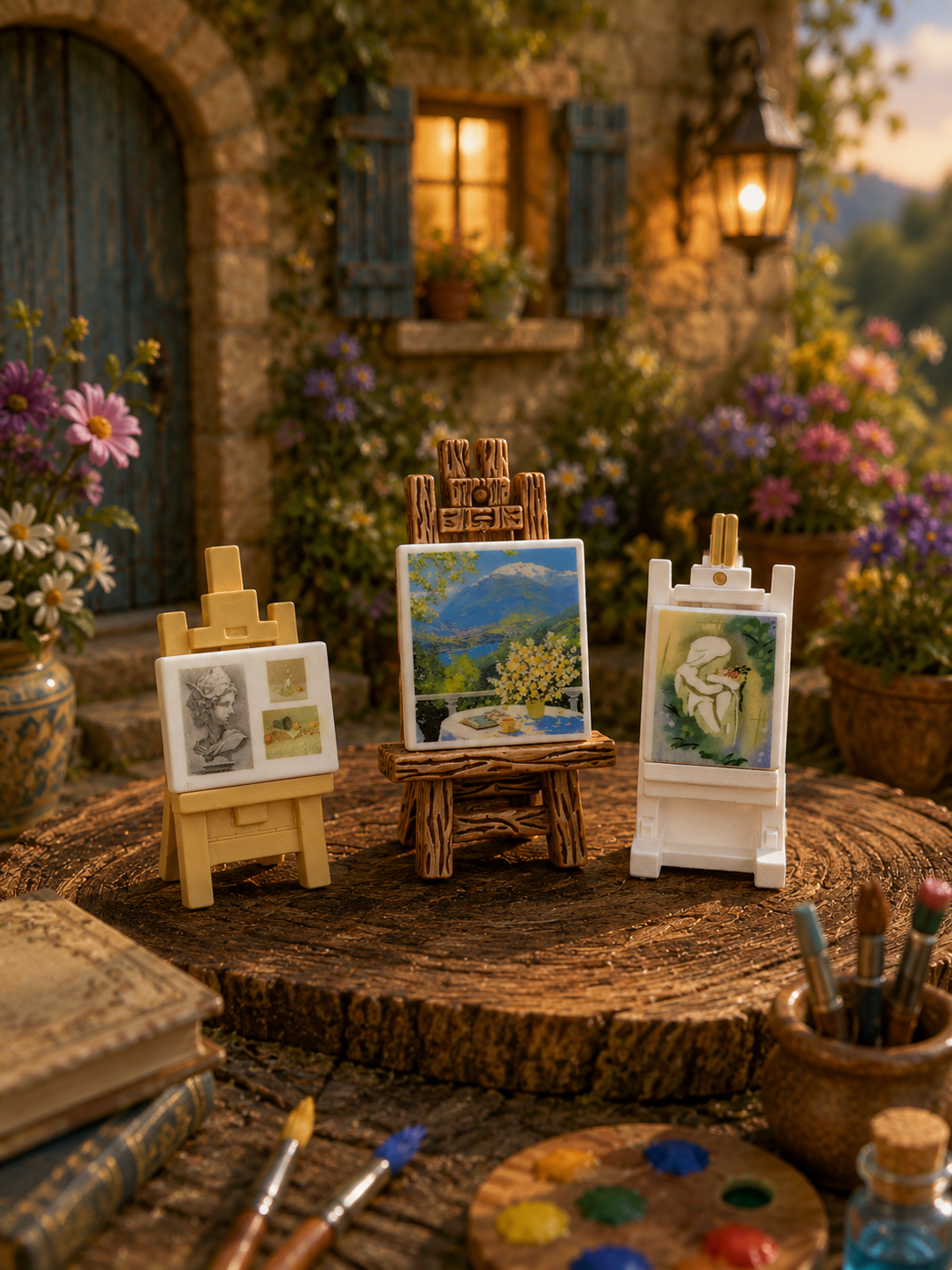 Easels Miniature Set of 3