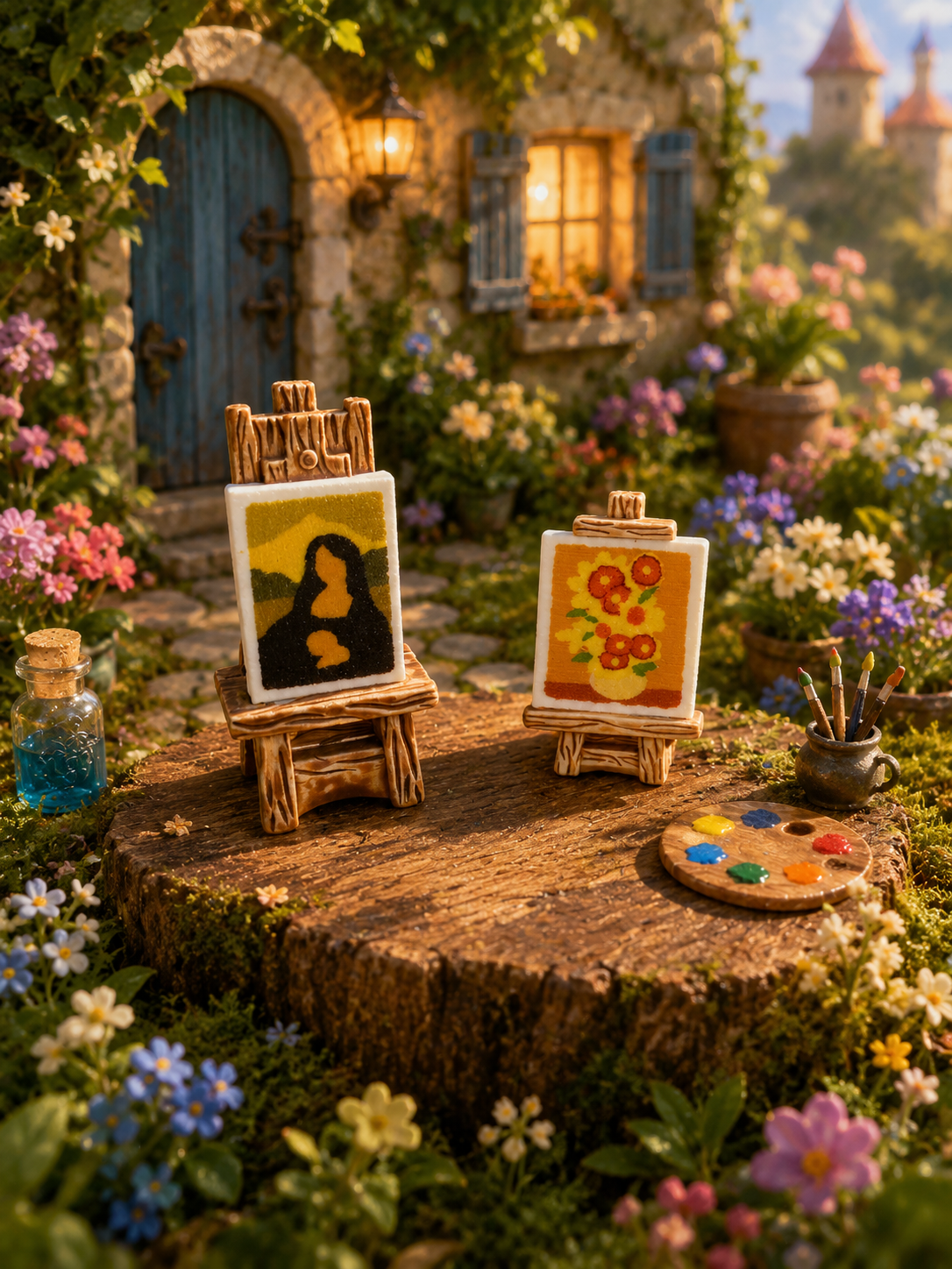 Easel Monalisa (Set of 2)