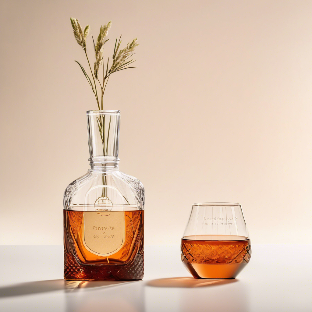 Engraved Glass Vase