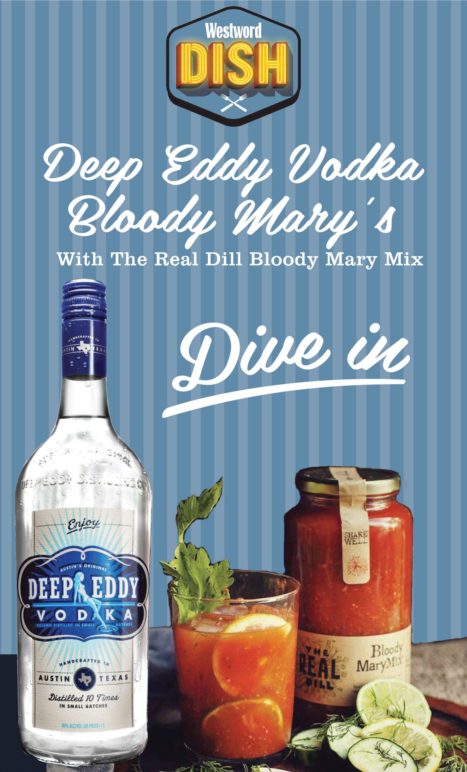 Westword Dish Bloody Mary Menu 2015