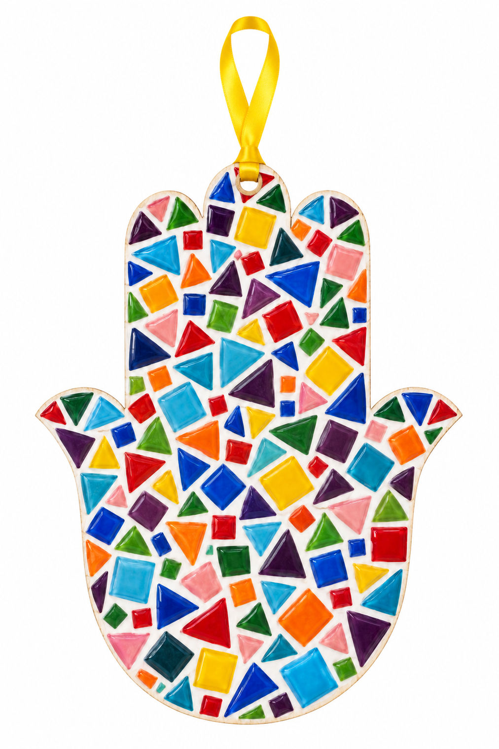 DIY Mosaic Hamsa
