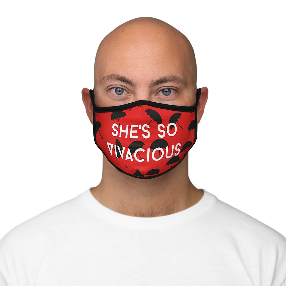 Thumbnail: Fitted Polyester Face Mask