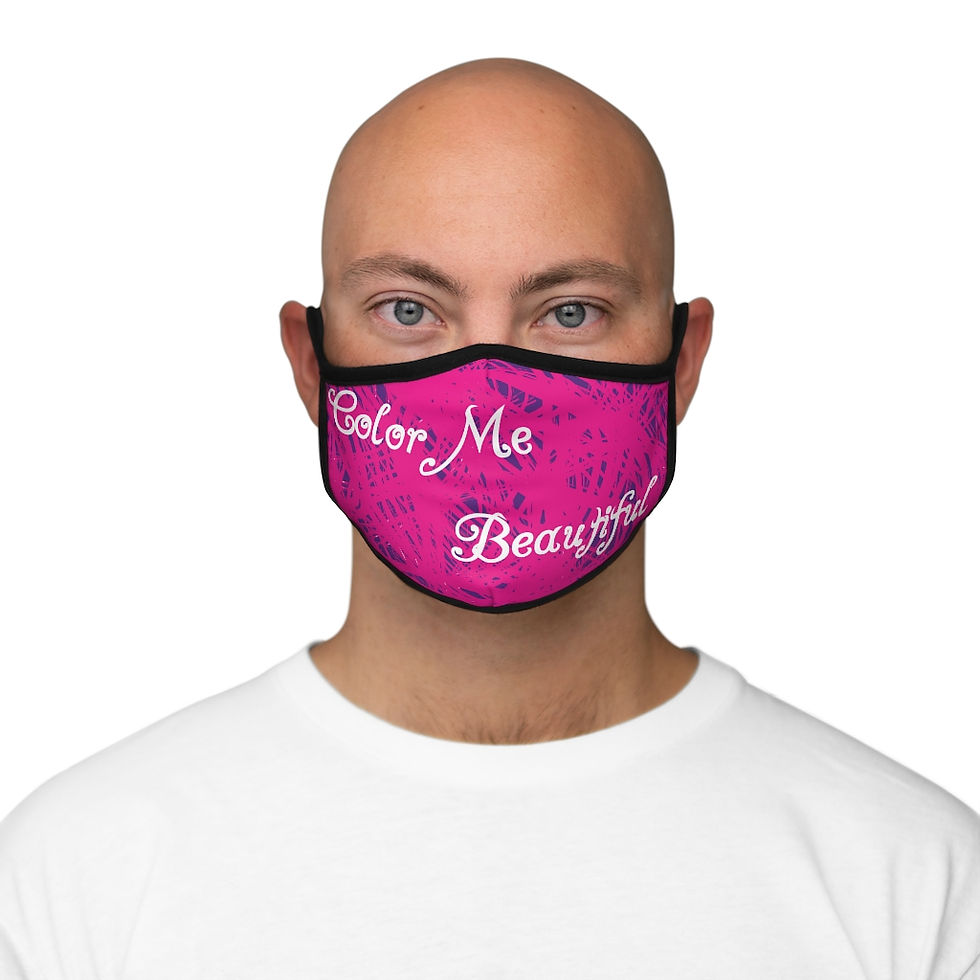 Thumbnail: Fitted Polyester Face Mask