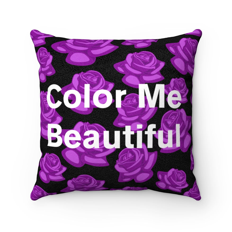 Thumbnail: Faux Suede Square Pillow