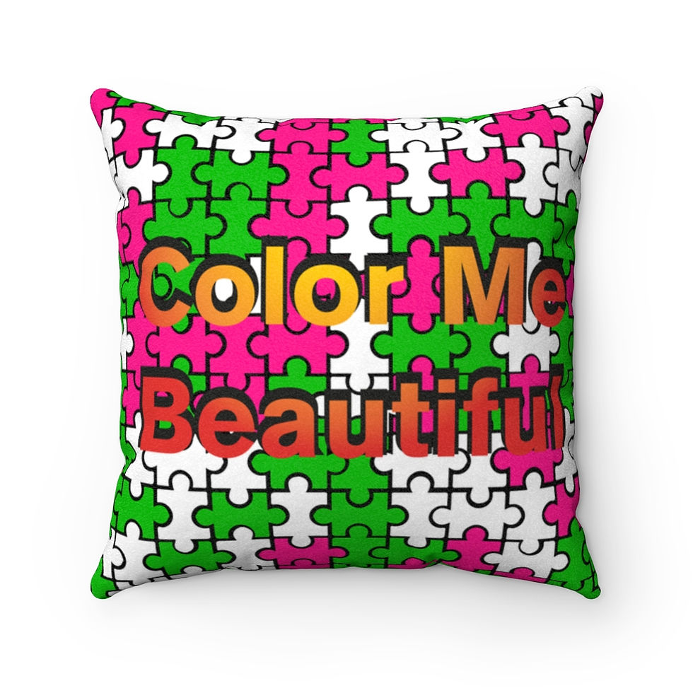 Thumbnail: Faux Suede Square Pillow