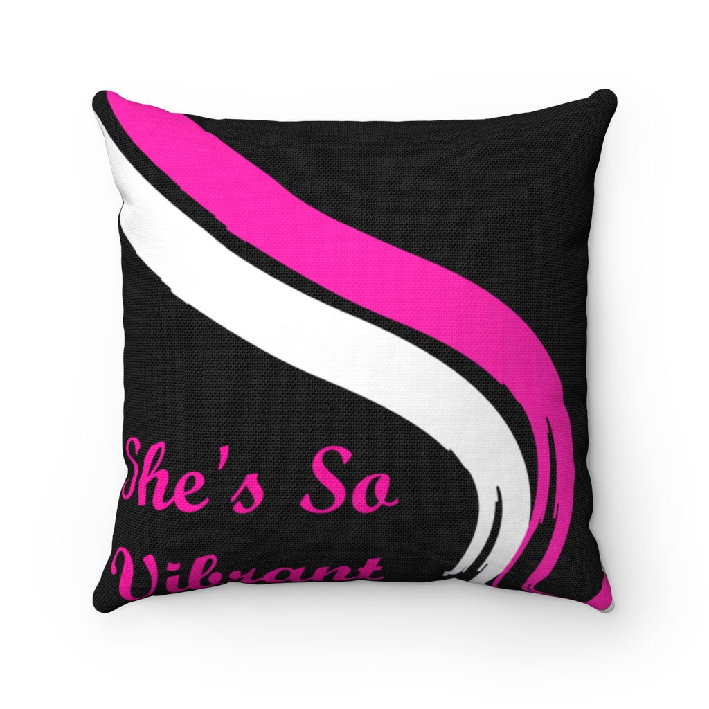 Spun Polyester Square Pillow