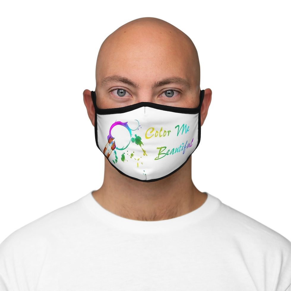 Thumbnail: Fitted Polyester Face Mask
