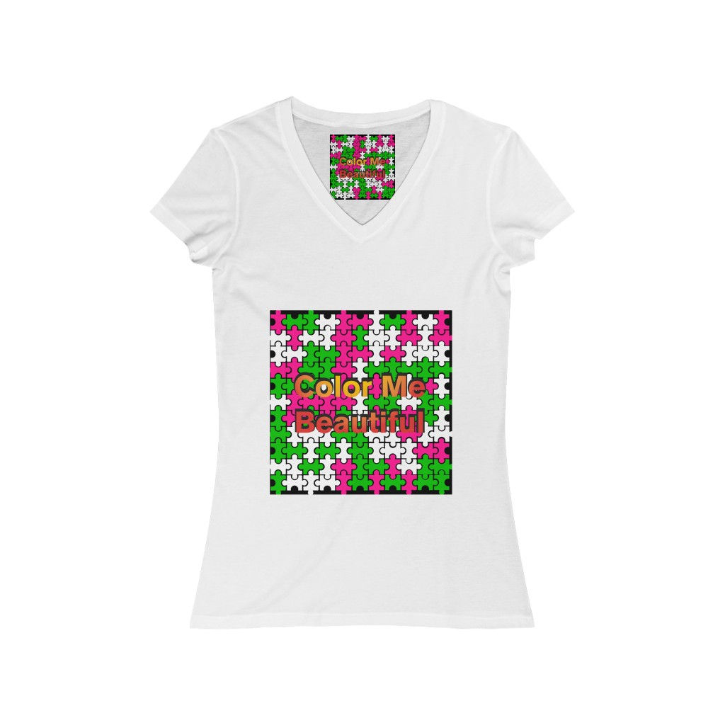 Women's Jersey Short Sleeve V-Neck Tee