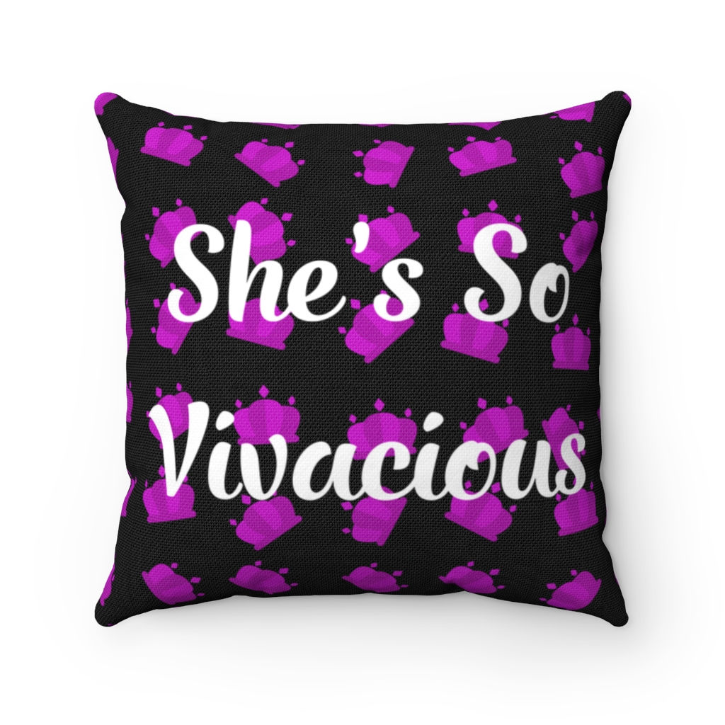 Spun Polyester Square Pillow