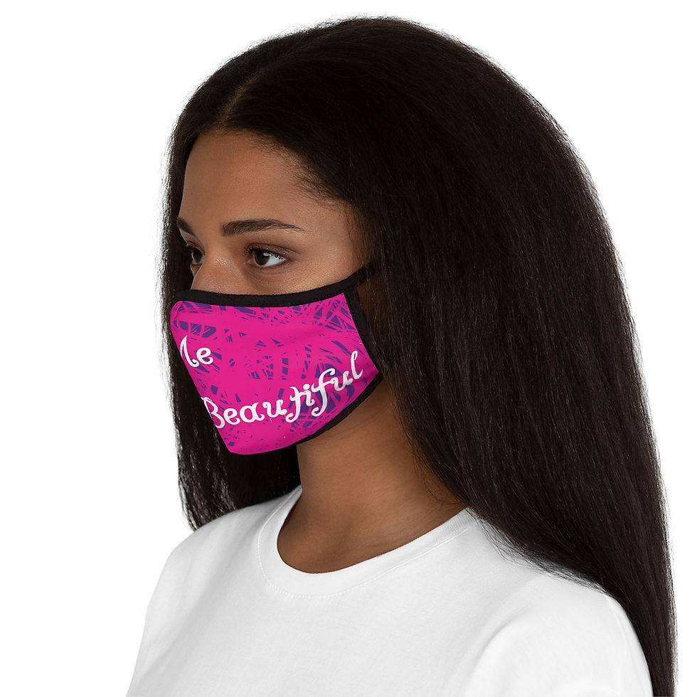Thumbnail: Fitted Polyester Face Mask
