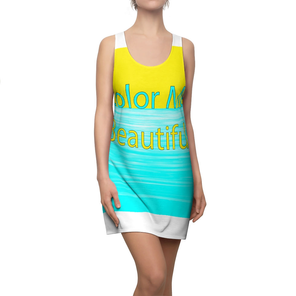 Women's Cut & Sew Racerback Dress