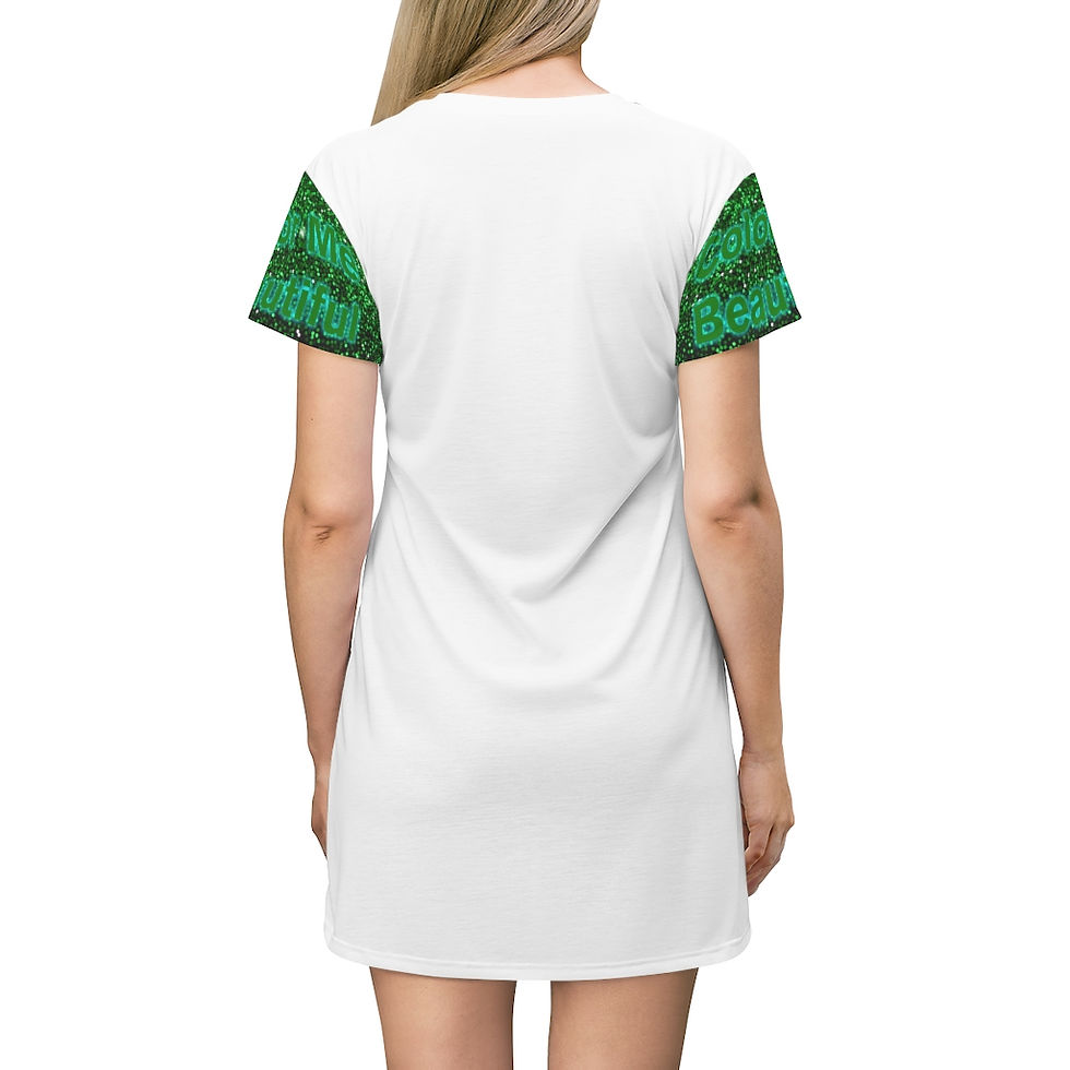 Thumbnail: All Over Print T-Shirt Dress