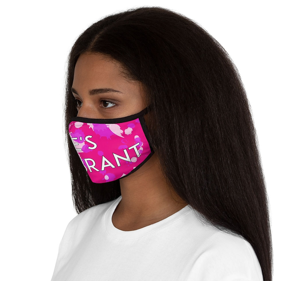 Thumbnail: Fitted Polyester Face Mask
