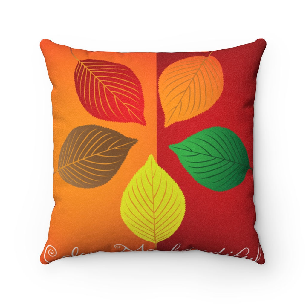 Faux Suede Square Pillow