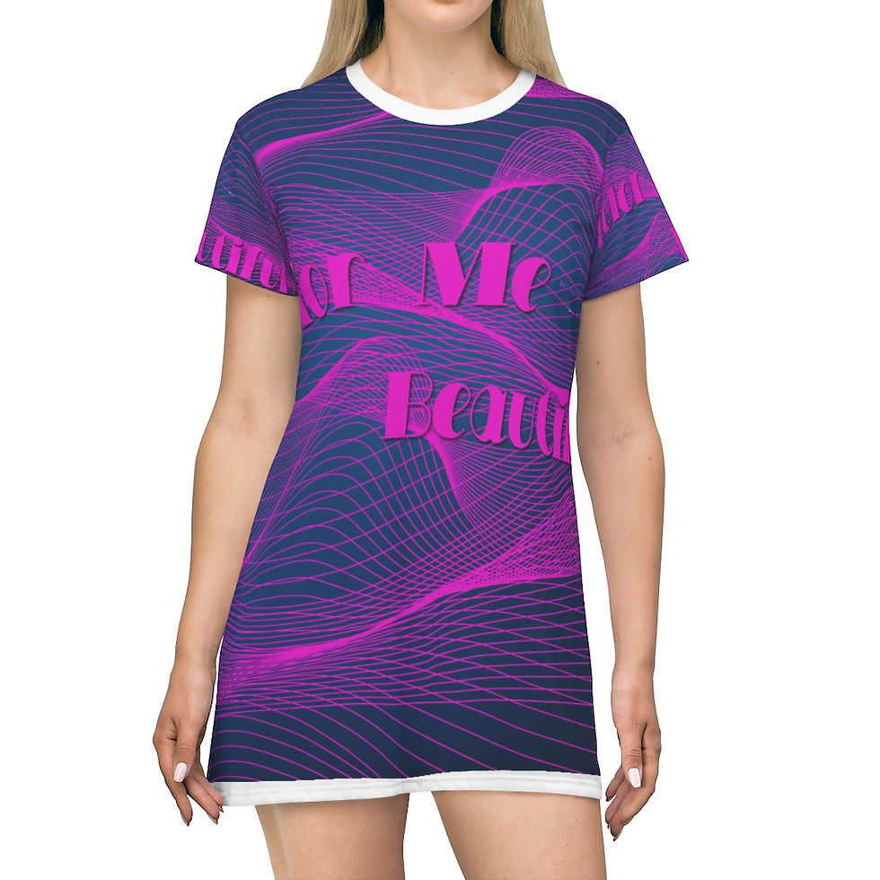 Thumbnail: All Over Print T-Shirt Dress