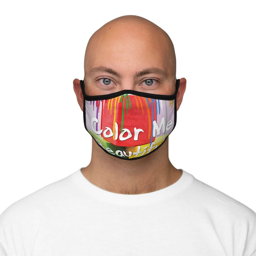 Thumbnail: Fitted Polyester Face Mask